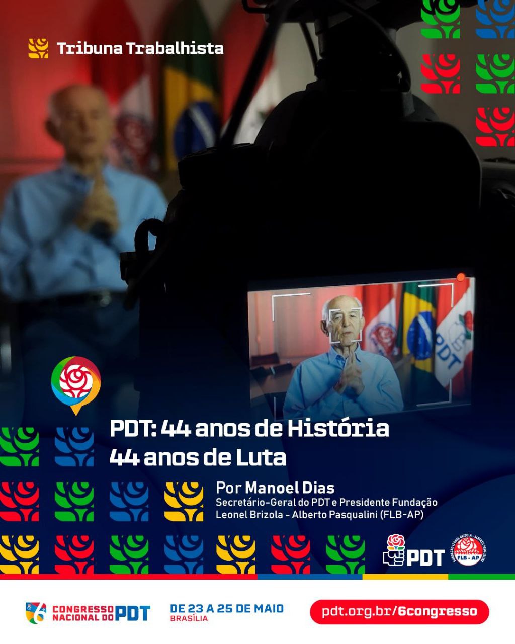 Leia mais sobre o artigo PDT: 44 anos de História, 44 anos de luta